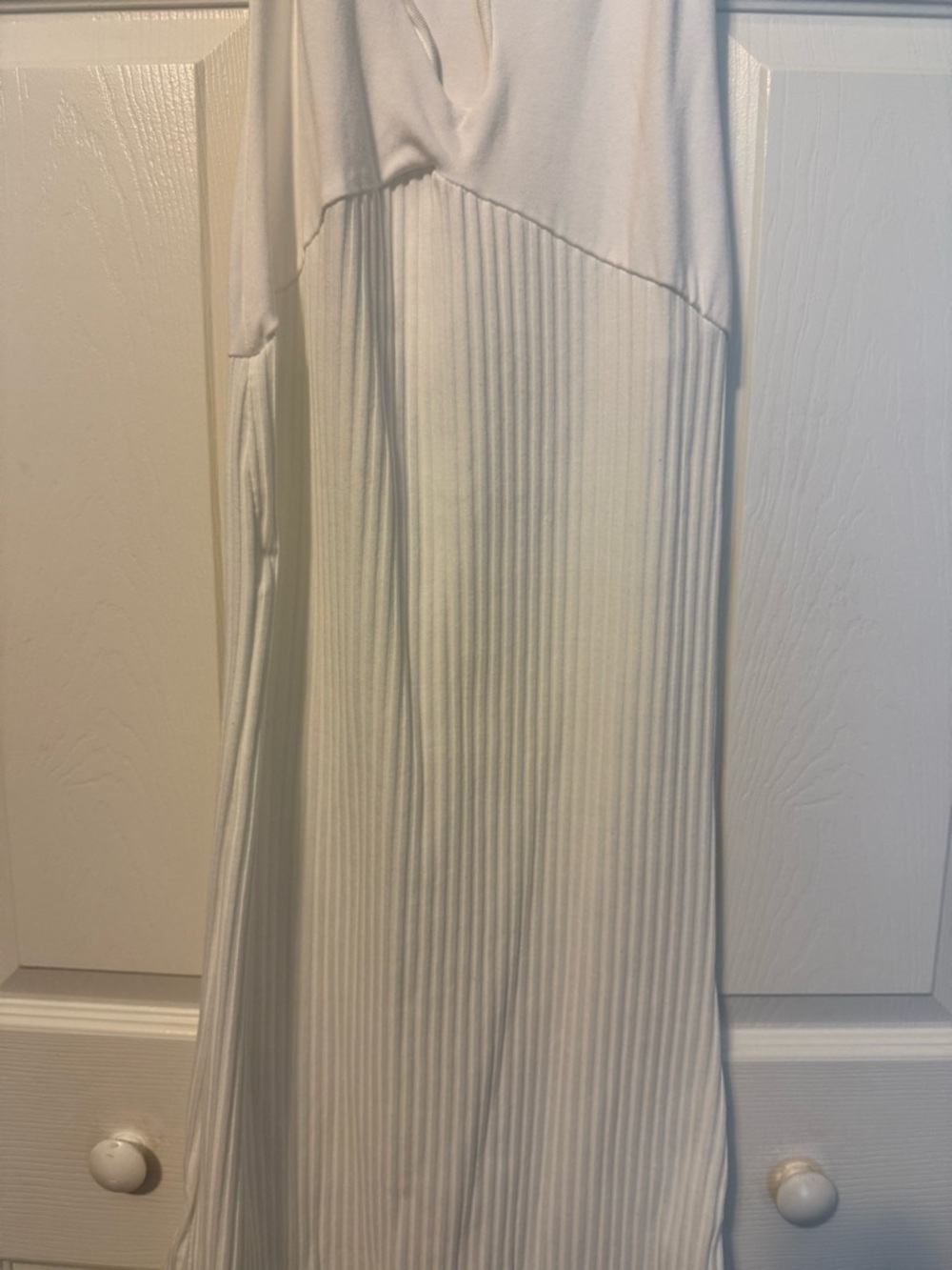 White Bodycon Dress - Picture 4 of 8